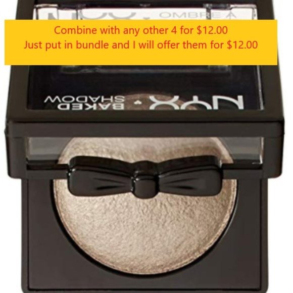 NYX Professional Makeup Baked Eyeshadow, Moonshine - Picture 1 of 2